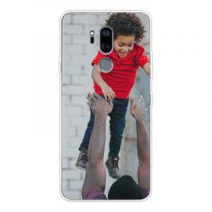 LG G7 ThinQ Soft case (back printed, transparent)