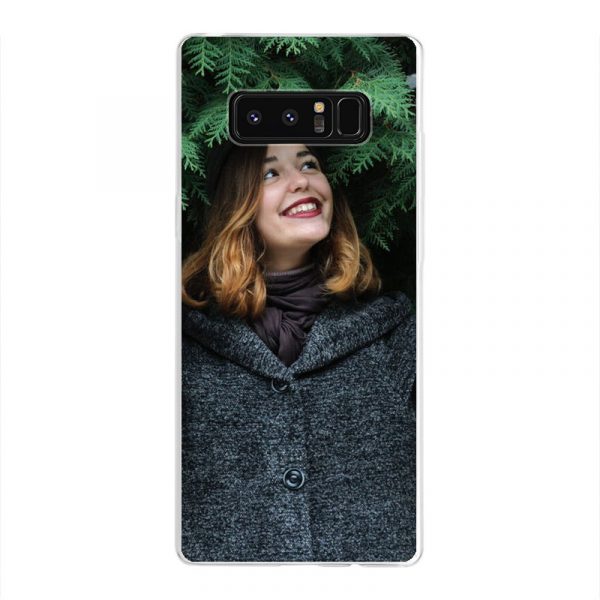 Samsung Galaxy Note 8 Soft case (back printed, transparent)