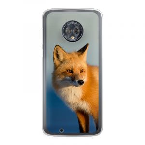Motorola Moto G6 Soft case (back printed, transparent)