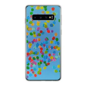 Samsung Galaxy S10 Soft case (back printed, transparent)