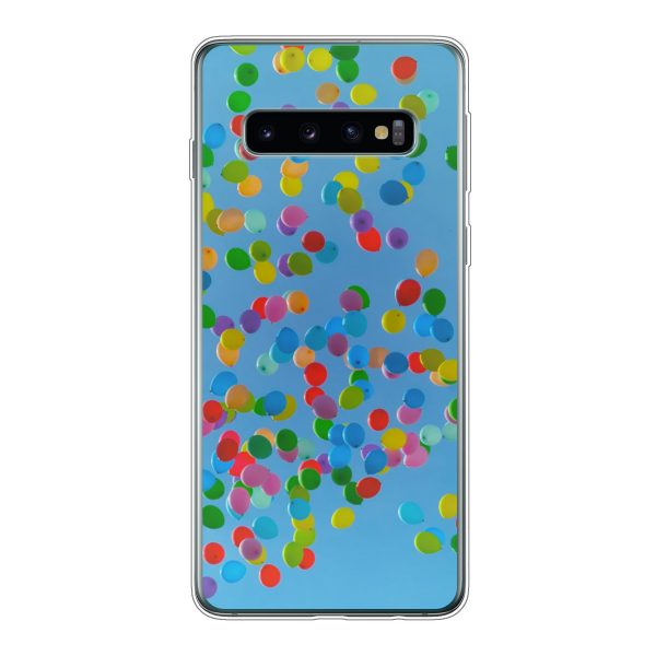 Samsung Galaxy S10 Soft case (back printed, transparent)