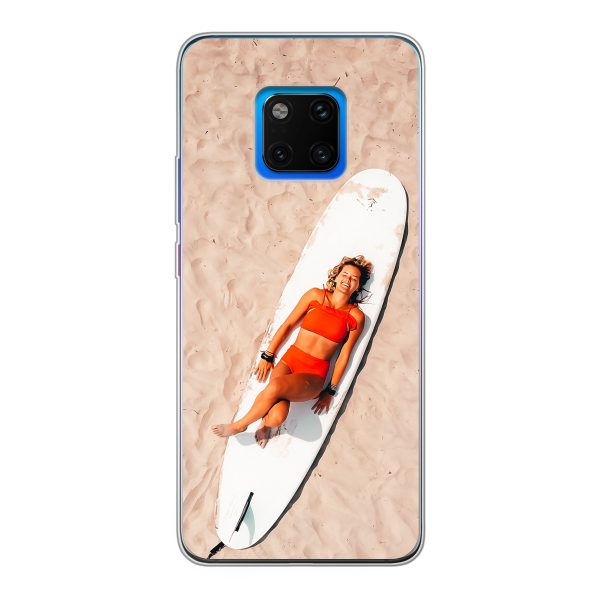 Huawei Mate 20 Pro Soft case (back printed, transparent)