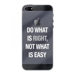 Apple iPhone 5/5s/SE (2016) Soft case (back printed, transparent)