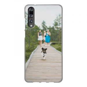 Huawei P20 Soft case (back printed, transparent)