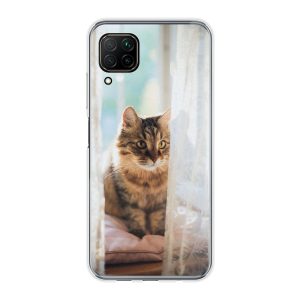 Huawei P40 Lite Soft case (back printed, transparent)