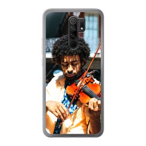 Xiaomi Redmi 9 Soft case (back printed, transparent)
