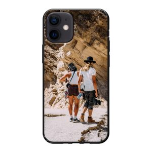 Apple iPhone 12 mini Soft case (back printed, black)