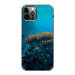 Apple iPhone 12 / iPhone 12 Pro Soft case (back printed, transparent)